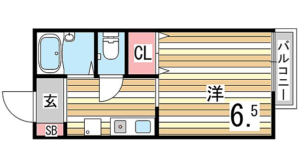 アイズ・ヴィラ岡本 202｜兵庫県神戸市東灘区岡本７丁目(賃貸アパート1K・2階・21.00㎡)の写真 その2