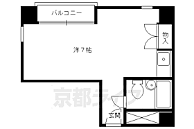 下鴨メゾン中井 302 ｜ 京都府京都市左京区下鴨松原町（賃貸マンション1R・3階・19.00㎡） その2