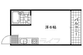 京都府京都市北区紫野東野町（賃貸マンション1K・4階・18.00㎡） その2