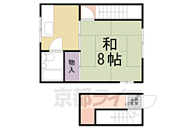 吉村宅離れ 3 ｜ 京都府京都市左京区北白川下池田町（賃貸アパート1K・2階・23.00㎡） その2