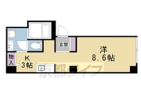 ＣＯＣＯ下鴨 401 ｜ 京都府京都市左京区下鴨西林町（賃貸マンション1K・4階・32.80㎡） その2