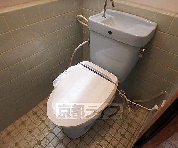 清潔感あるトイレです。