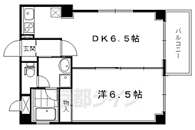 京都府京都市上京区西院町（賃貸マンション1DK・3階・36.42㎡） その2