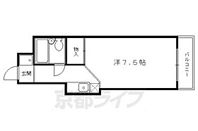 コートムーサ21 106 ｜ 京都府京都市左京区吉田二本松町（賃貸マンション1K・1階・21.00㎡） その2