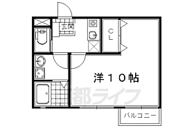 メゾンＨＡＲＵＮＡ 101 ｜ 京都府京都市左京区田中西春菜町（賃貸アパート1K・1階・28.98㎡） その2