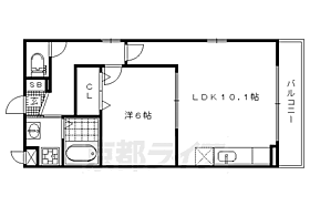 京都府京都市上京区西辰巳町（賃貸マンション1LDK・1階・40.73㎡） その2