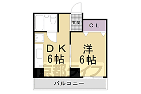 メゾンドペペ 1B ｜ 京都府京都市左京区静市市原町（賃貸マンション1DK・1階・28.98㎡） その2