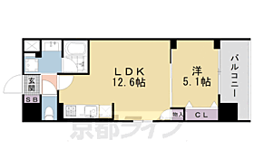 ベラジオ雅び京都三条通 805 ｜ 京都府京都市中京区橋東詰町（賃貸マンション1LDK・8階・41.00㎡） その2