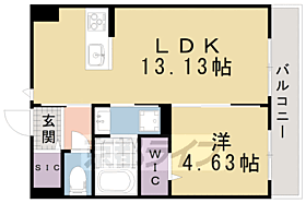 ベルフォレ大山 303 ｜ 京都府京都市左京区一乗寺払殿町（賃貸アパート1LDK・3階・41.36㎡） その2