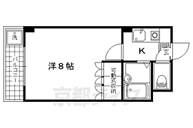 京都府京都市上京区田中町（賃貸マンション1K・2階・20.30㎡） その2