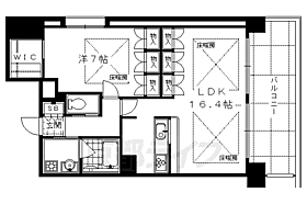 Ｓ－ＦＯＲＴ　二条城前 2302 ｜ 京都府京都市中京区樽屋町（賃貸マンション1LDK・13階・53.84㎡） その2