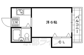 ベルメゾンルリ 20 ｜ 京都府京都市北区紫竹上ノ岸町（賃貸マンション1K・2階・18.18㎡） その2