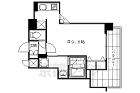 アスヴェル京都御所前III 601 ｜ 京都府京都市中京区壺屋町（賃貸マンション1R・6階・31.47㎡） その2