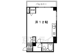 京都府京都市上京区十四軒町（賃貸マンション1R・2階・26.04㎡） その2