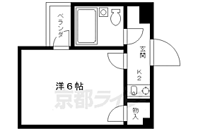 京都府京都市上京区白銀町（賃貸マンション1K・2階・18.00㎡） その2