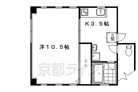 ウェールズ松ヶ崎 101 ｜ 京都府京都市左京区松ケ崎久土町（賃貸マンション1K・1階・31.01㎡） その2