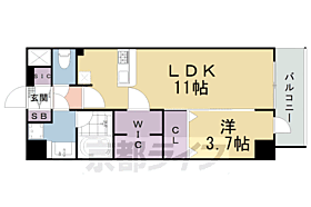 レオンコンフォート西大路御池 5階 ｜ 京都府京都市中京区西ノ京下合町（賃貸マンション1LDK・5階・38.93㎡） その2