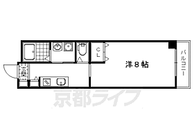 ＧＲＡＣＥ北白川 502 ｜ 京都府京都市左京区田中高原町（賃貸マンション1K・5階・27.31㎡） その2