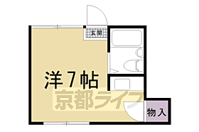 京都府京都市上京区栄町（賃貸マンション1R・4階・22.80㎡） その2