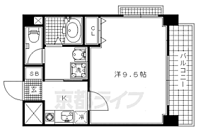 京都府京都市上京区南町（賃貸マンション1K・3階・28.40㎡） その2