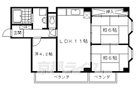 京都府京都市上京区多門町（賃貸マンション3LDK・5階・62.24㎡） その2