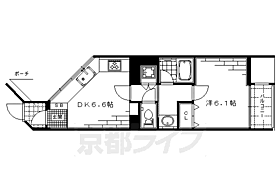 京都府京都市上京区夷川町（賃貸マンション1DK・4階・32.02㎡） その2