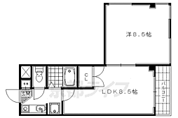 京都市営烏丸線 北大路駅 徒歩29分