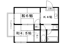 北白川ローズハイツ 2階