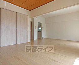 京福電気鉄道北野線 北野白梅町駅 徒歩12分の賃貸マンション 2階2LDKのリビング/ダイニング