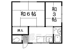 京都市営烏丸線 丸太町駅 徒歩14分 4階/-