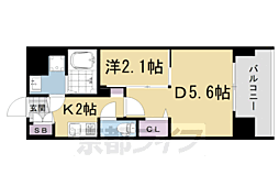 アクアプレイス京大北ＯＸ 1階