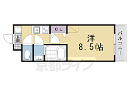 Ｆｅｌｉｚ　Ｍｏｒａｄａ 1階1Kの間取り