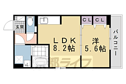 京都市営烏丸線 北大路駅 徒歩23分 2階/-