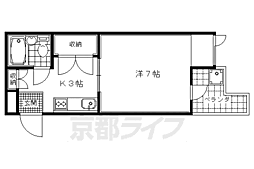 京都市営烏丸線 北大路駅 徒歩17分 2階/-