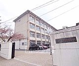 洛北中学校まで2600m 自主性にあふれ逞しい生徒の育成を目指します。