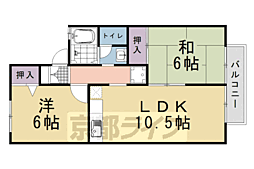 JR東海道・山陽本線 向日町駅 4km 2階/-