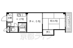 京都地下鉄東西線 石田駅 徒歩8分 3階/-