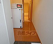 長い廊下です