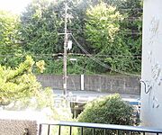 バルコニーから見た風景です
