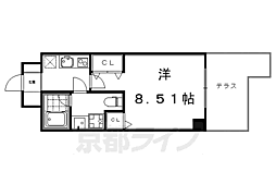 フォース二条城東 1階