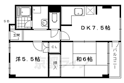 京福修学院マンション 2階