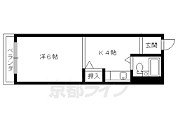 パインフィールド北白川I.II.III 3階/-