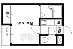 エスペース-Y 1Kの間取図画像