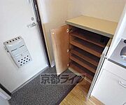 シューズＢＯＸもついていてスッキリ玄関