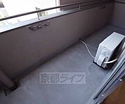 物干しスペースも充分取れるベランダです