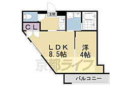 grazioso聖護院 5階/-