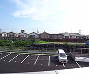 バルコニーからの風景です。