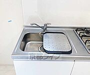 綺麗なシンクのキッチンです・