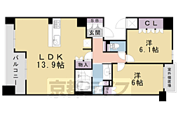 グランレ・ジェイド京都河原町 7階
