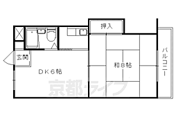 京都地下鉄東西線 御陵駅 徒歩13分 1階/-